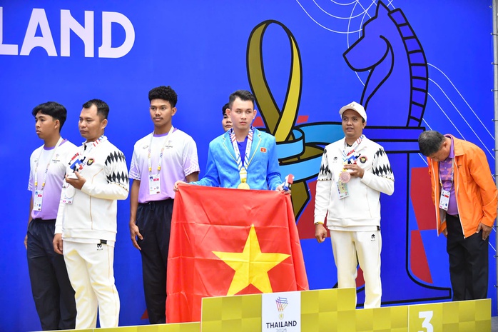 Cờ vua Việt thắng áp đảo tại ASEAN Para Games 13 - Ảnh 3.