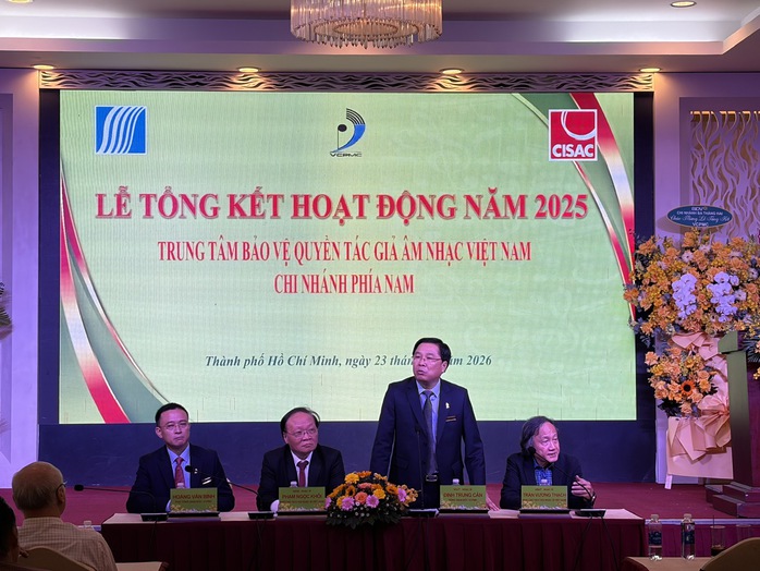 Gần 450 tỉ đồng tiền tác quyền thu được trong năm 2025 - Ảnh 1.