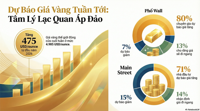Gi&aacute; v&agrave;ng h&ocirc;m nay 24 - 1 v&agrave; dự b&aacute;o tăng gi&aacute; tuần tới - Ảnh 3.