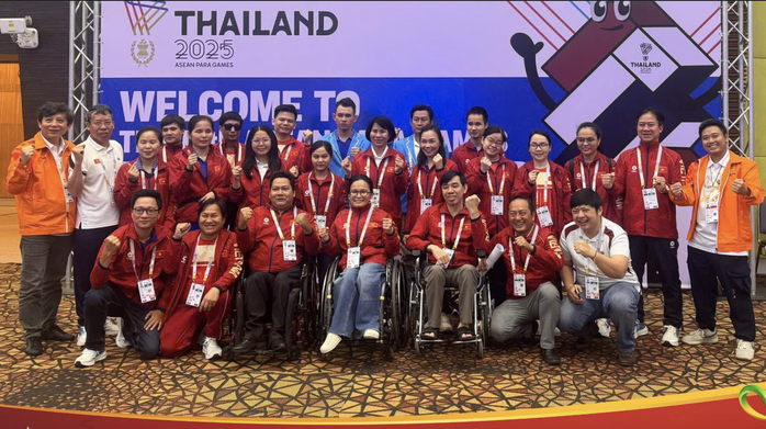 Đo&agrave;n TTNKT Việt Nam gi&agrave;nh 13 HCV ng&agrave;y cuối ASEAN Para Games 13 - Ảnh 6.