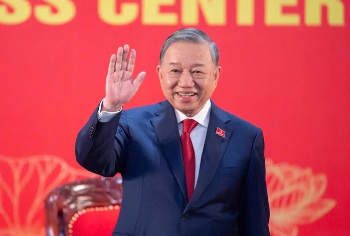 Điện, thư ch&uacute;c mừng Tổng B&iacute; thư T&ocirc; L&acirc;m - Ảnh 1.