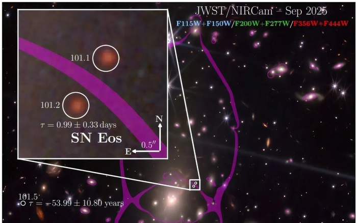 &Aacute;nh s&aacute;ng lạ từ vũ trụ 12,8 tỉ năm trước vừa chạm đến Tr&aacute;i Đất - Ảnh 1.