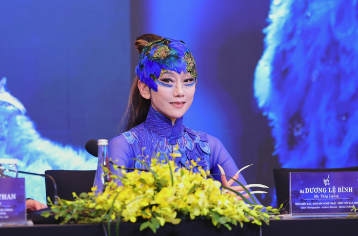 Nghệ sĩ Dương Lệ B&igrave;nh lần đầu mang "Khổng tước" tới H&agrave; Nội - Ảnh 1.