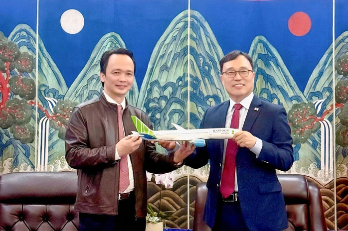 - Ảnh 1. Ông Trịnh Văn Quyết tham dự buổi gặp gỡ của FLC với Đại sứ quán Hàn Quốc - Ảnh 1.