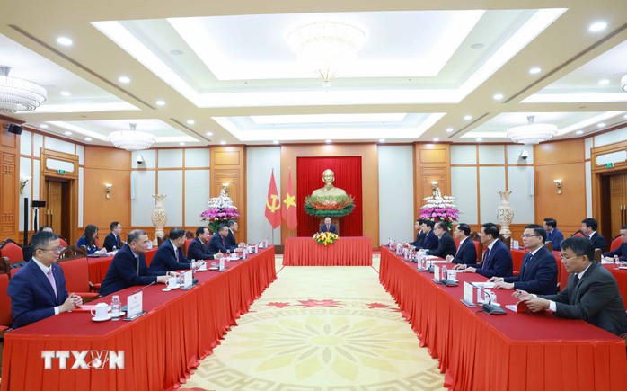 Tổng B&iacute; thư T&ocirc; L&acirc;m điện đ&agrave;m với Tổng B&iacute; thư, Chủ tịch Trung Quốc Tập Cận B&igrave;nh - Ảnh 2.