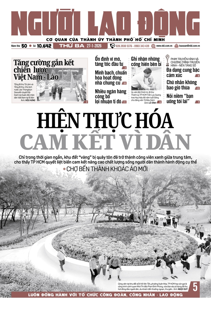 B&aacute;o in ng&agrave;y 27-1:  Nỗi niềm "bạn uống t&ocirc;i l&aacute;i" - Ảnh 1.