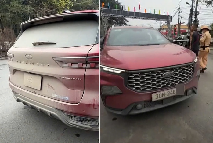 Cục CSGT phạt tài xế 23 triệu đồng vì bùn che biển số ô tô - Ảnh 2. Cục CSGT phạt tài xế 23 triệu đồng vì bùn che biển số ô tô - Ảnh 2.