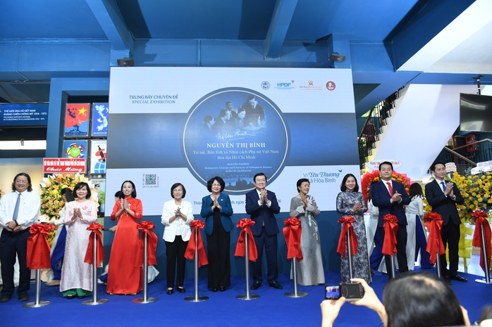 Trưng b&agrave;y về nh&agrave; ngoại giao lỗi lạc Nguyễn Thị B&igrave;nh - Ảnh 1.