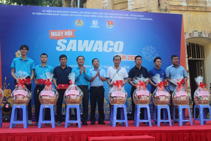 Rộn r&agrave;ng sắc Xu&acirc;n tại Ng&agrave;y hội SAWACO 2026 - Ảnh 4.