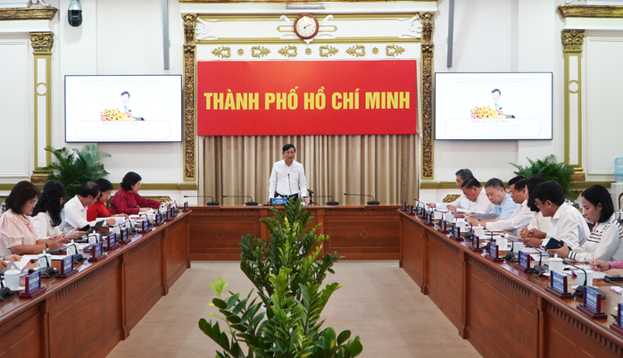 Ủy ban bầu cử TP HCM tổ chức phi&ecirc;n họp lần thứ V - Ảnh 1.
