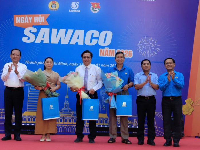 Rộn r&agrave;ng sắc Xu&acirc;n tại Ng&agrave;y hội SAWACO 2026 - Ảnh 2.