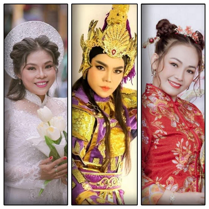 Cao Mỹ Châu, Huỳnh Nhật, Cát Phượng hội ngộ ca cảnh "Mai Vàng khát vọng vươn cao" - Ảnh 1.