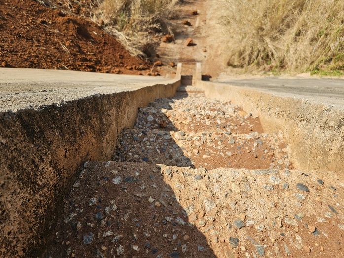 Dự án dân cư 60 tỉ ở Quảng Ngãi tan nát sau mưa lớn - Ảnh 3. Dự án dân cư 60 tỉ ở Quảng Ngãi tan nát sau mưa lớn - Ảnh 3.