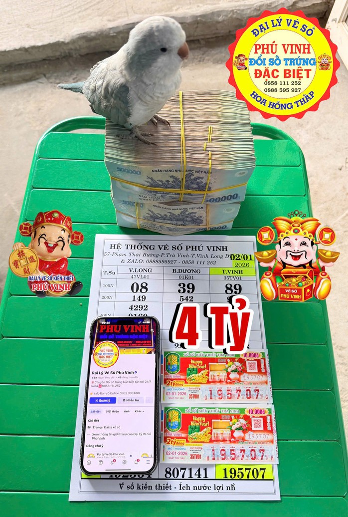 Xổ số miền Nam: Hai cô gái Vĩnh Long trúng độc đắc 10 tỉ đồng - Ảnh 1. Xổ số miền Nam: Hai cô gái Vĩnh Long trúng độc đắc 10 tỉ đồng - Ảnh 1.