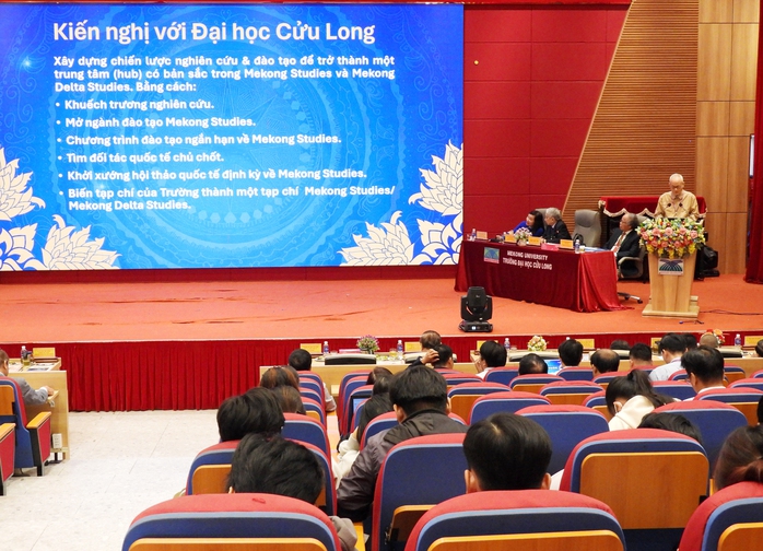 Hội nghị cộng t&aacute;c vi&ecirc;n Tạp ch&iacute; Khoa học Đại học Cửu Long - Ảnh 4.