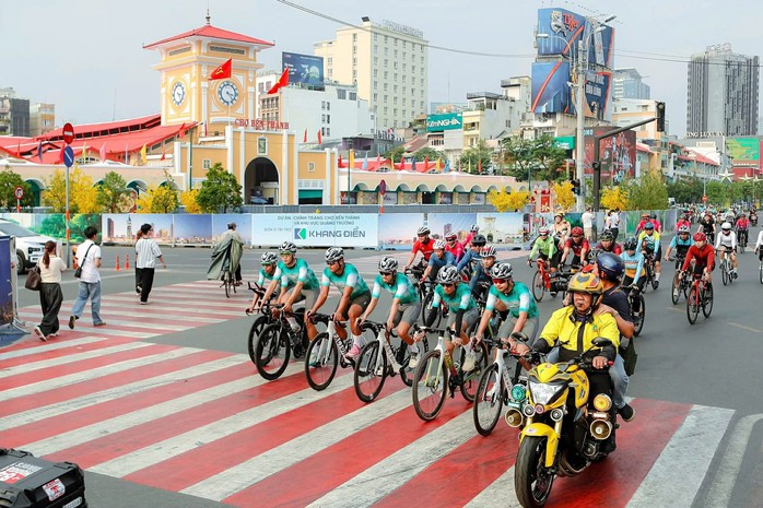 CLB xe đạp C&ocirc;ng an TP HCM quy tụ nhiều tay đua mạnh của Việt Nam - Ảnh 2.