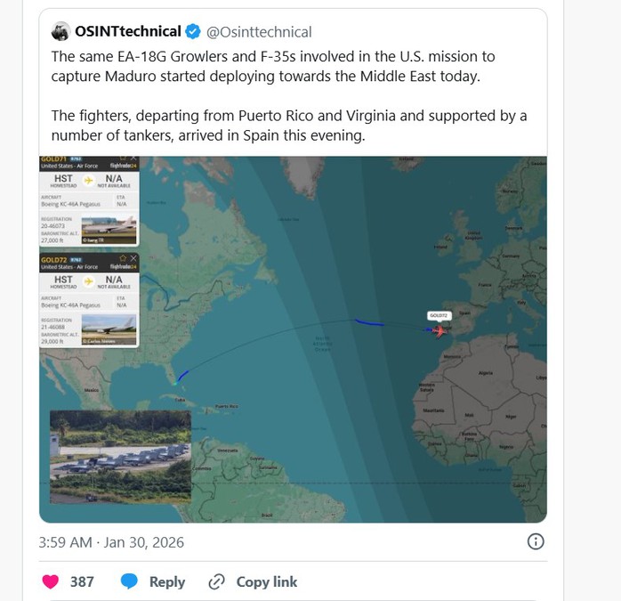 Bầu trời Trung Đ&ocirc;ng rầm rập b&oacute;ng d&aacute;ng ti&ecirc;m k&iacute;ch Mỹ? - Ảnh 1.