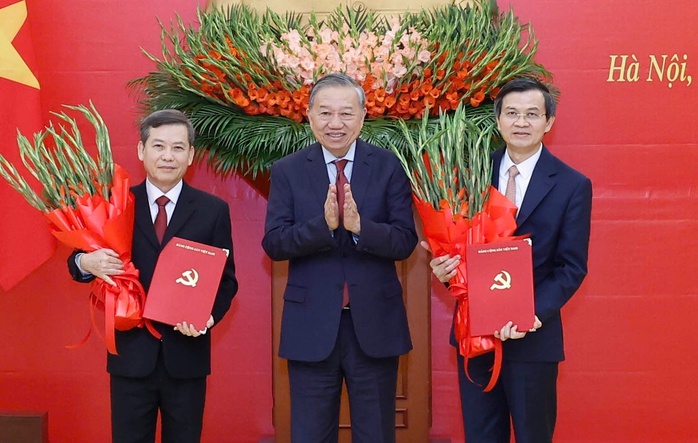 Phân công Ủy viên Bộ Chính trị khóa XIV tham gia Ban Bí thư khóa XIV - Ảnh 1.