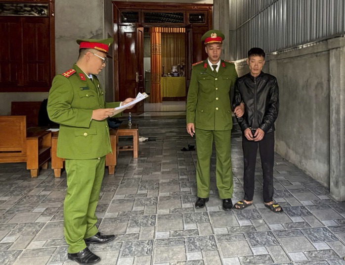 Đ&agrave;o Viết Lu&acirc;n t&agrave;ng trữ ma t&uacute;y gần trụ sở c&ocirc;ng an Quảng Trị bị bắt giữ - Ảnh 1.