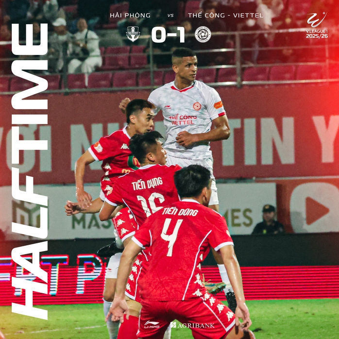 Lucao lập c&uacute; đ&uacute;p gi&uacute;p Thể C&ocirc;ng Viettel thắng đẹp Hải Ph&ograve;ng - Ảnh 1.
