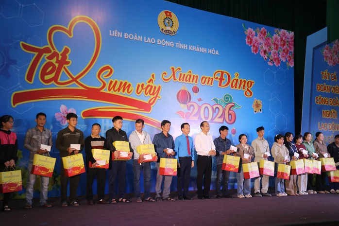 Khánh Hoà hơn 61 tỷ đồng chăm lo Tết Bính Ngọ 2026 cho đoàn viên, người lao động - Ảnh 2.