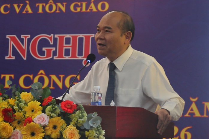 TPHCM: Tổng kết c&ocirc;ng t&aacute;c d&acirc;n tộc, t&iacute;n ngưỡng, t&ocirc;n gi&aacute;o năm 2025 - Ảnh 1.