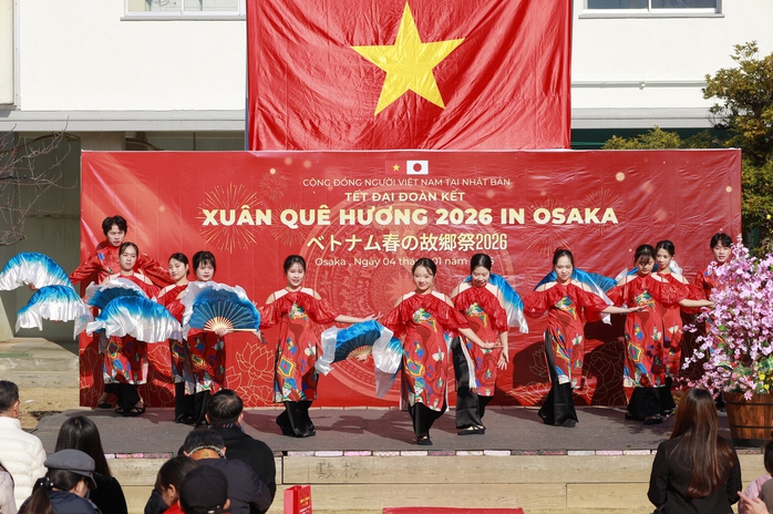 X&uacute;c động Tết của b&agrave; con Việt kiều ở Nhật  - Ảnh 1.