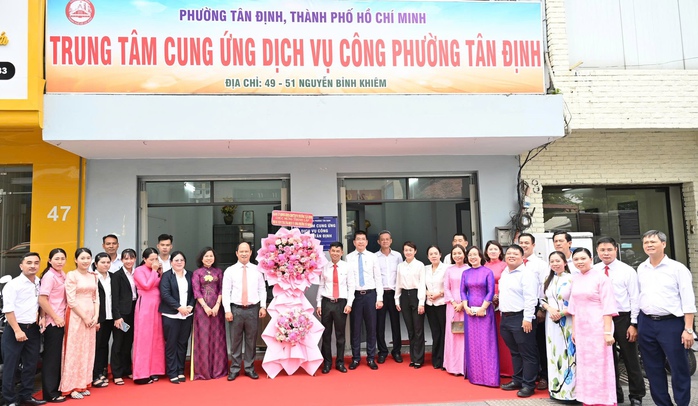 TPHCM: Phường T&acirc;n Định th&agrave;nh lập Trạm Y tế v&agrave; Trung t&acirc;m Cung ứng dịch vụ c&ocirc;ng - Ảnh 7.
