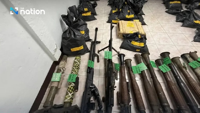 Campuchia v&agrave; Th&aacute;i Lan tranh c&atilde;i về kho vũ kh&iacute; tại s&ograve;ng bạc ở bi&ecirc;n giới - Ảnh 2.