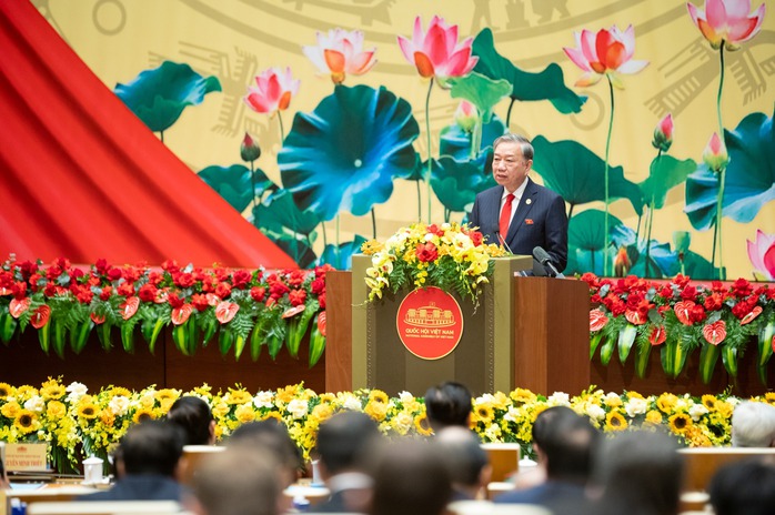 Tổng B&iacute; thư T&ocirc; L&acirc;m: Quốc hội tiếp tục đổi mới mạnh mẽ tư duy lập ph&aacute;p - Ảnh 1.