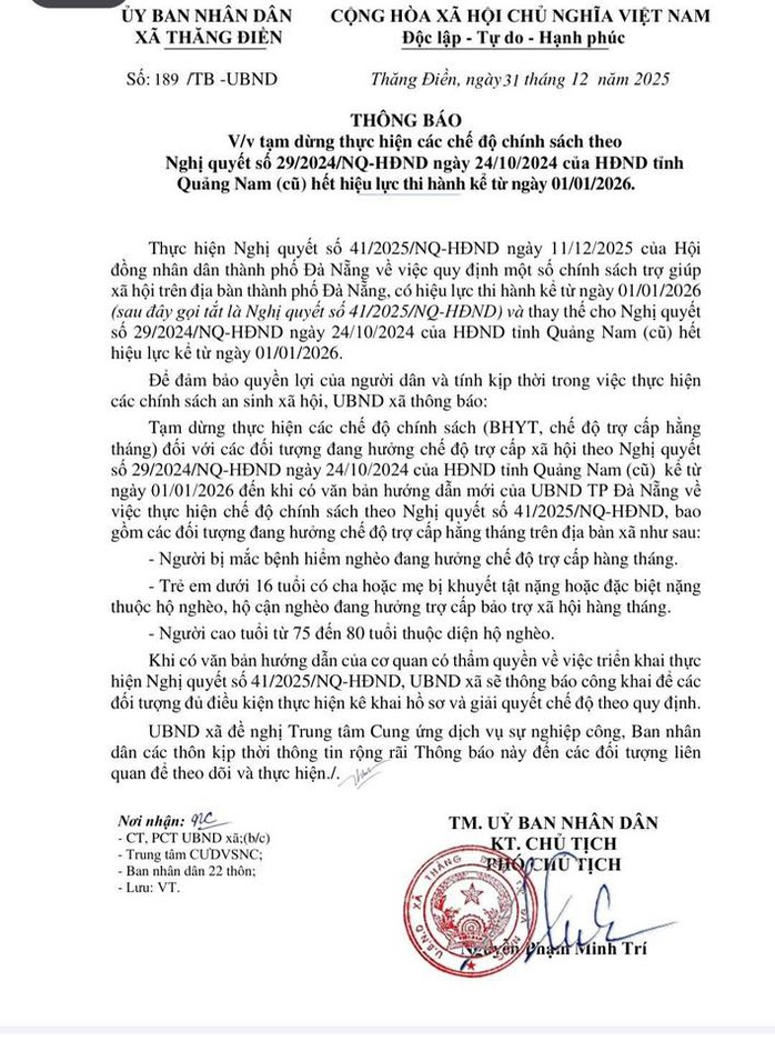 Đ&agrave; Nẵng thu hồi th&ocirc;ng b&aacute;o trợ gi&uacute;p x&atilde; hội , người d&acirc;n lo lắng - Ảnh 6.