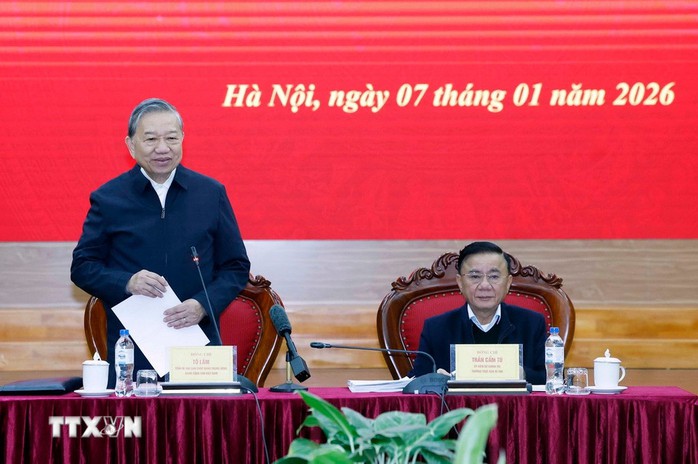 Tổng B&iacute; thư T&ocirc; L&acirc;m: Từ nh&agrave; nước "l&agrave;m thay" sang "tạo điều kiện để x&atilde; hội v&agrave; doanh nghiệp s&aacute;ng tạo" - Ảnh 2.