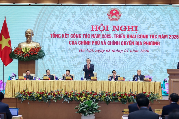 Tổng Bí thư Tô Lâm chỉ đạo hội nghị toàn quốc về phát triển kinh tế xã hội 2026 - Ảnh 2. Tổng Bí thư Tô Lâm chỉ đạo hội nghị toàn quốc về phát triển kinh tế xã hội 2026 - Ảnh 2.