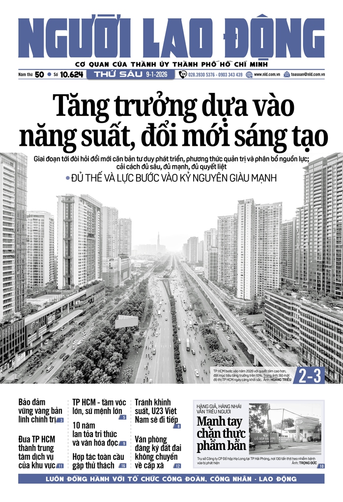 B&aacute;o in Người Lao Động 9-1: Mạnh tay chặn thực phẩm bẩn - Ảnh 1.