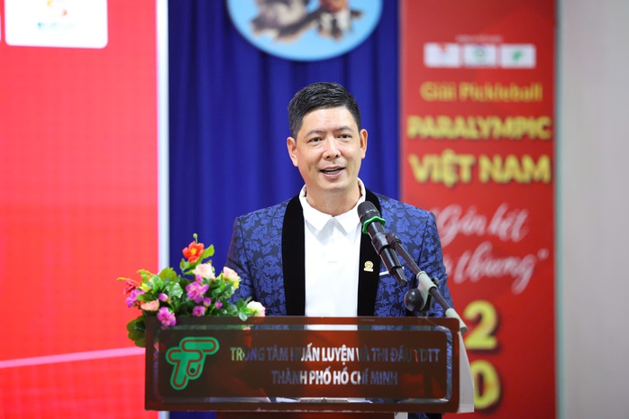 100 tay vợt khuyết tật tranh tài Giải Pickleball Paralympic "Gắn kết yêu thương" - Ảnh 2.