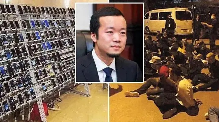 B&ecirc;n trong &ldquo;trang trại điện thoại&rdquo; của tr&ugrave;m lừa đảo Chen Zhi - Ảnh 2.