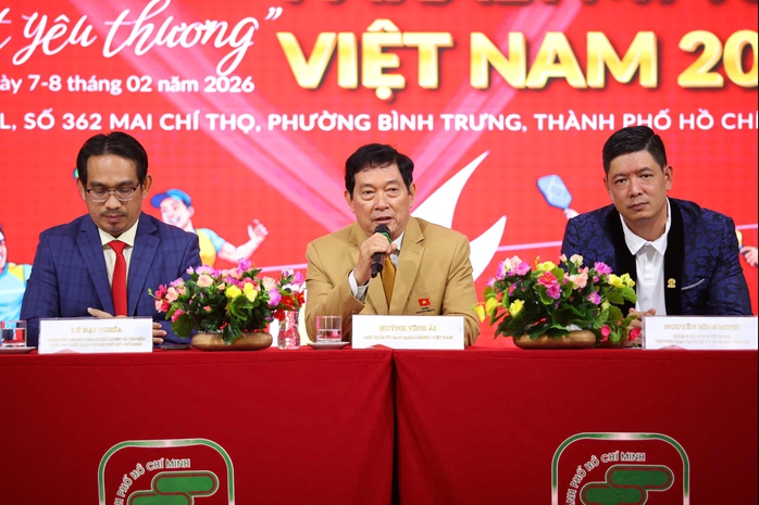 100 tay vợt khuyết tật tranh tài Giải Pickleball Paralympic "Gắn kết yêu thương" - Ảnh 1.