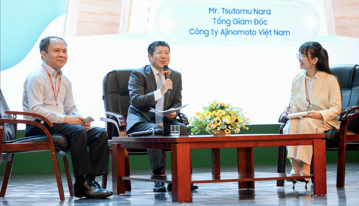 Tổng Giám đốc Ajinomoto Việt Nam truyền cảm hứng nghề nghiệp cho sinh viên UFM - Ảnh 1.