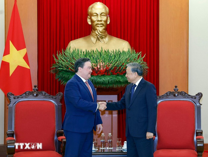 Tổng Bí thư Tô Lâm tiếp Đại sứ Mỹ chào từ biệt - Ảnh 2.