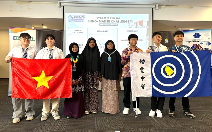 Đoàn học sinh Việt Nam tiếp tục thắng lớn thi thử thách công nghệ trẻ châu Á - Ảnh 2.