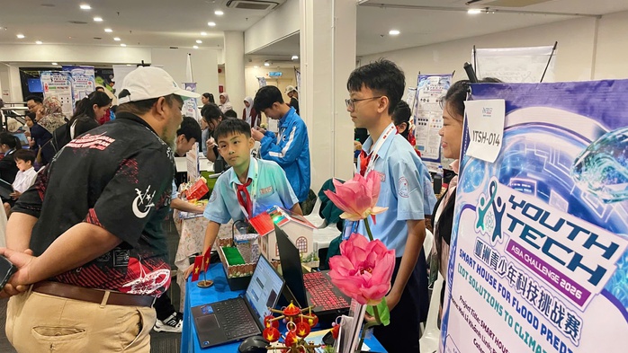 Đoàn học sinh Việt Nam tiếp tục thắng lớn thi thử thách công nghệ trẻ châu Á - Ảnh 1.