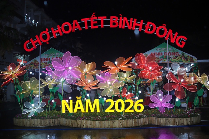 TPHCM: Khai mạc Chợ hoa Tết B&igrave;nh Đ&ocirc;ng - Xu&acirc;n B&iacute;nh Ngọ 2026 - Ảnh 6.