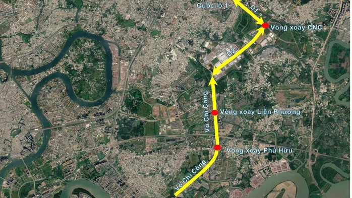 Đi đường n&agrave;o tr&aacute;nh kẹt cảng C&aacute;t L&aacute;i, Ph&uacute; Hữu v&agrave; ph&agrave; C&aacute;t L&aacute;i? - Ảnh 4.