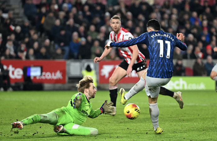 Arsenal mất điểm trước Brentford, thử th&aacute;ch ng&ocirc;i đầu Ngoại hạng - Ảnh 6.