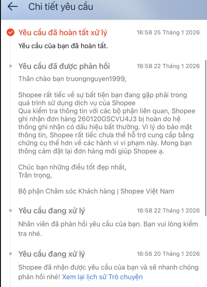 Shopee giải th&iacute;ch l&yacute; do hủy đơn h&agrave;ng khi săn sale bất ngờ - Ảnh 4.