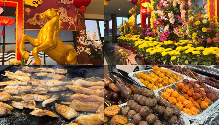 Sắc xu&acirc;n rạng rỡ trong những hội chợ Tết Việt nơi xứ người - Ảnh 5.