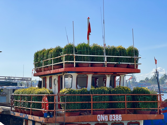 Tấp nập "chở Tết" ra đặc khu L&yacute; Sơn - Ảnh 4.