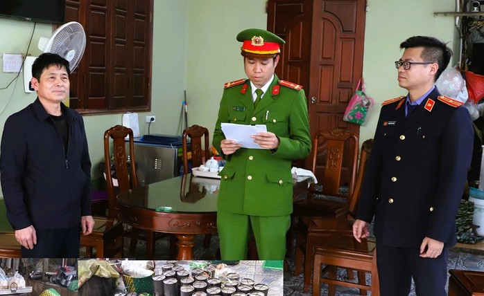 Khởi tố người đ&agrave;n &ocirc;ng sản xuất gi&ograve; chả chứa h&oacute;a chất độc hại - Ảnh 1.