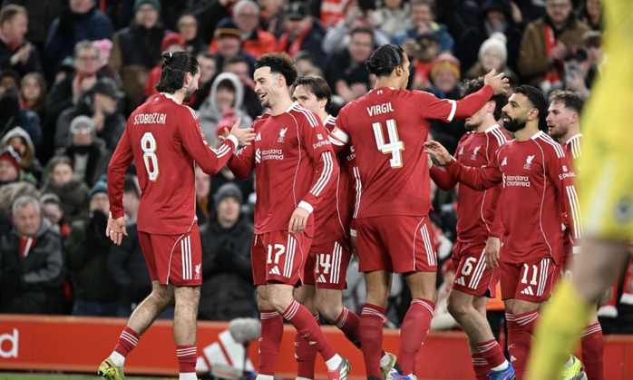 Mohamed Salah ghi b&agrave;n, Liverpool thẳng tiến FA Cup - Ảnh 5.