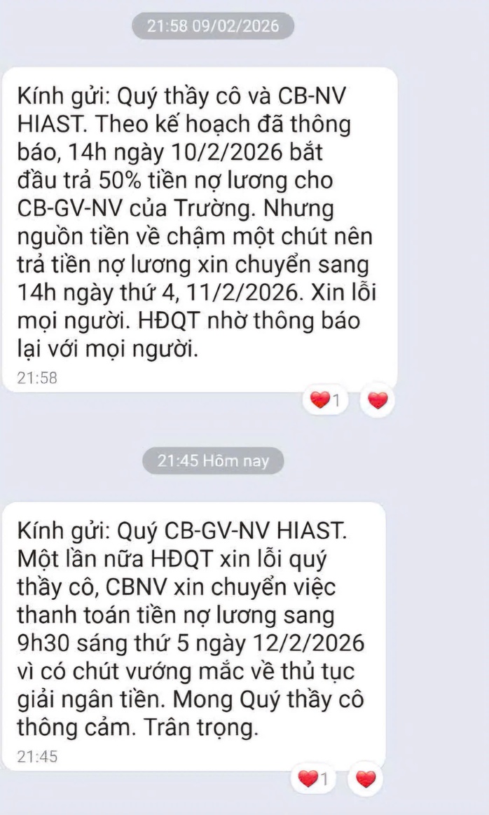 Một trường cao đẳng nợ lương hơn 3 năm, giảng vi&ecirc;n k&ecirc;u cứu v&igrave; "tức nước vỡ bờ"  - Ảnh 2.